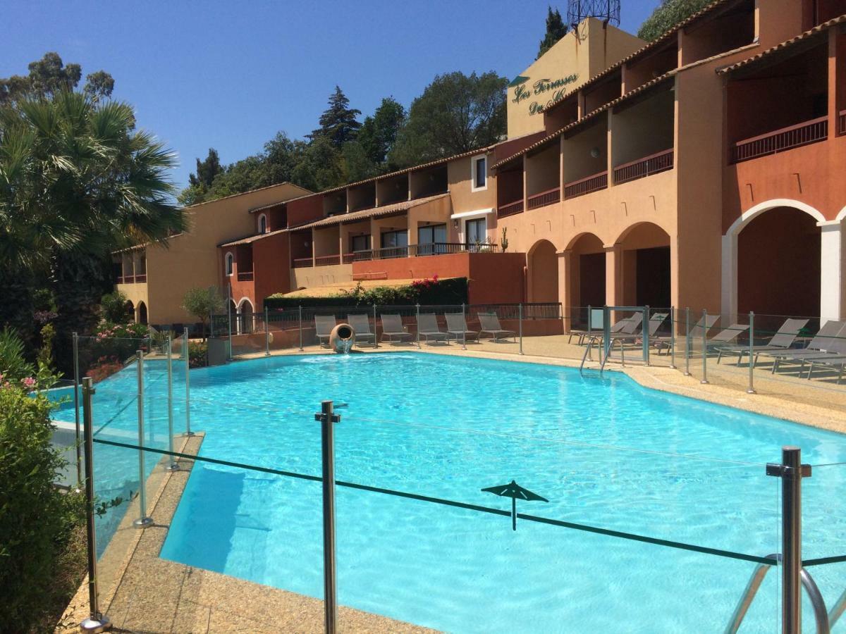 Appartamento Les Terrasses Bormes-les-Mimosas Esterno foto