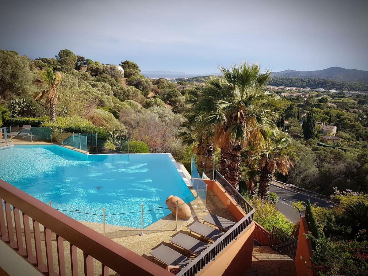 Appartamento Les Terrasses Bormes-les-Mimosas Esterno foto