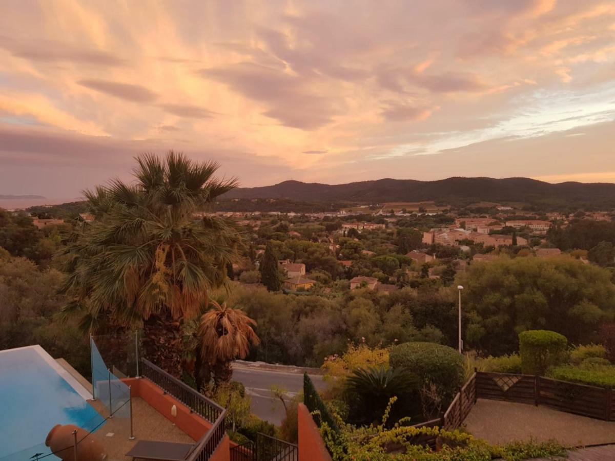 Appartamento Les Terrasses Bormes-les-Mimosas Esterno foto